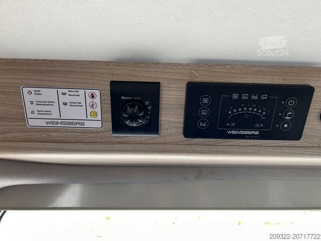 Husvagn/husbils Fiat Weinsberg Carabus 600 K | 4 Posti Letto | Completamente Attrezzato