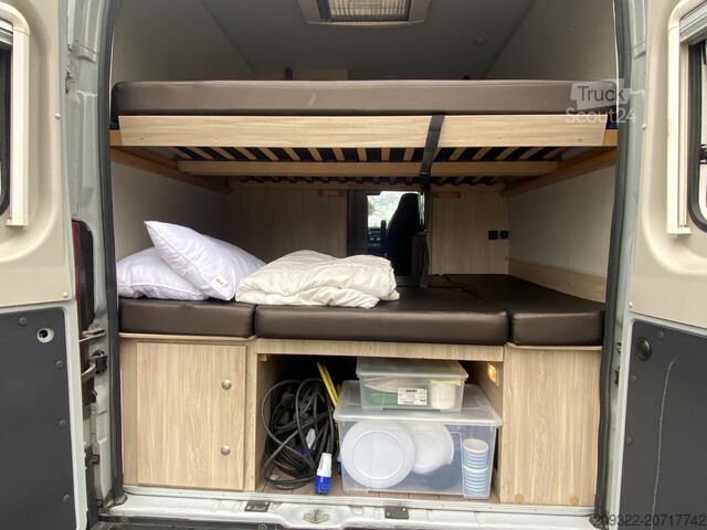 Husvagn/husbils Fiat Weinsberg Carabus 600 K | 4 Posti Letto | Completamente Attrezzato