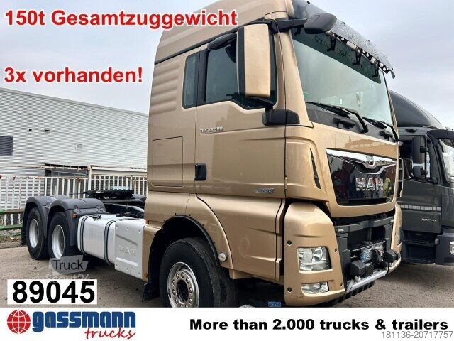 Standard trækkerunit MAN TGX 33.580 6x4 BB, Retarder, zZGG 150.000kg