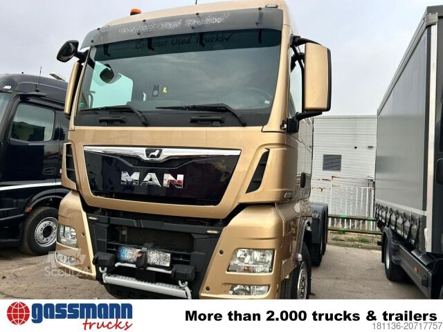 Standard trækkerunit MAN TGX 33.580 6x4 BB, Retarder, zZGG 150.000kg