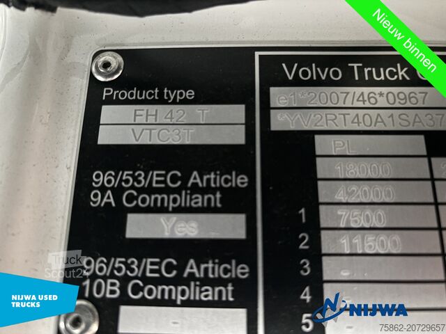 Standaard-SZM Volvo FH 500 Aero XL TC 4x2 VDS + Retarder