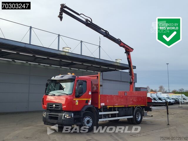 Open laadbak Renault C 280 4X2 Palfinger PK12.501 SLD Crane Kran Aut...