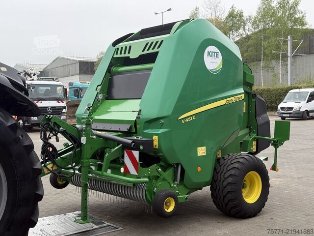 Рулонный пресс-подборщик John Deere V451 G PRASA ROLUJĄCA