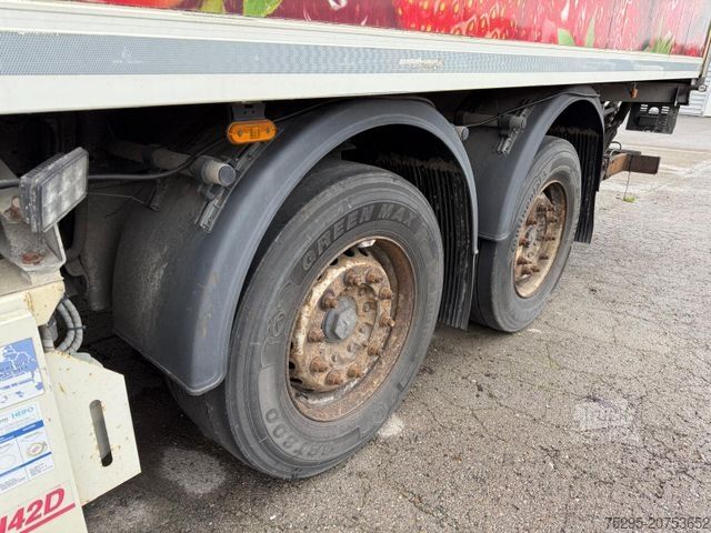 Koeltrailers ROHR 2 Achs Tandem Koffer Durchladesystem LBW defekt