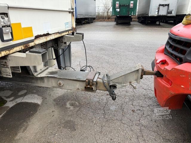 Koeltrailers ROHR 2 Achs Tandem Koffer Durchladesystem LBW defekt