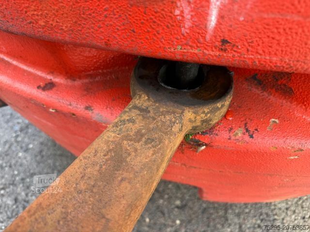 Koeltrailers SCHMITZ CARGOBULL 2 Achs Tandem Koffer Durchladesystem LBW defekt