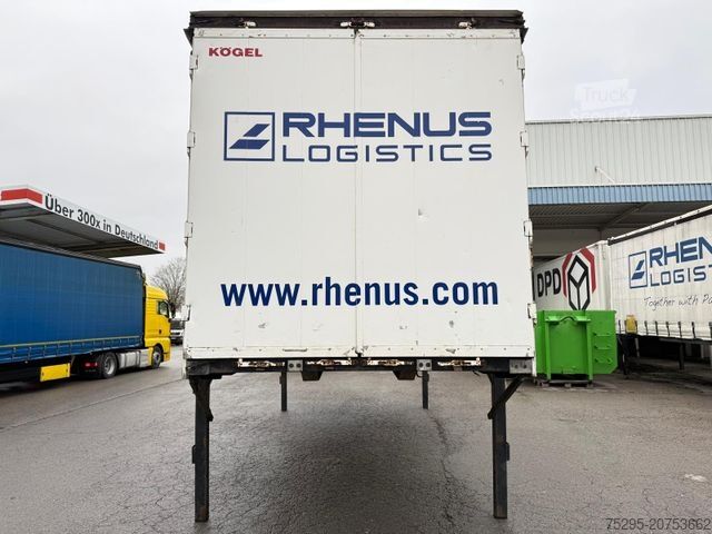 Swap body trailer KÖGEL 745 BDF Brücke Edscha Schiebeplane InnenH 2,50m