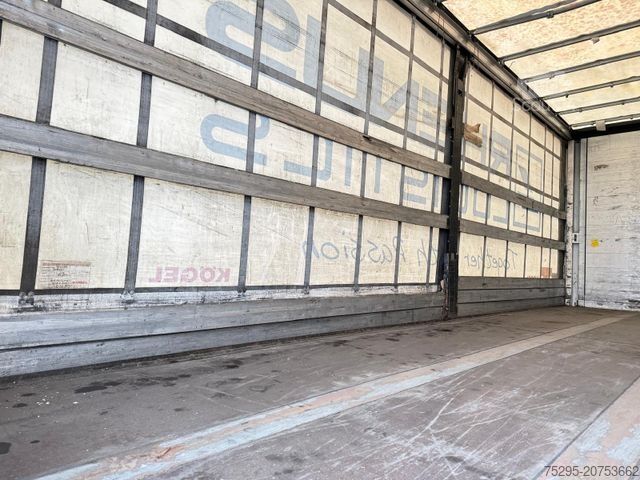 Swap body trailer KÖGEL 745 BDF Brücke Edscha Schiebeplane InnenH 2,50m