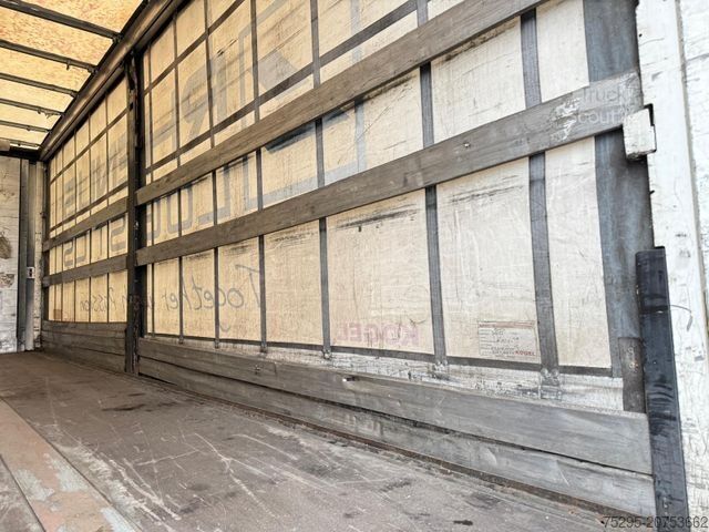 Swap body trailer KÖGEL 745 BDF Brücke Edscha Schiebeplane InnenH 2,50m