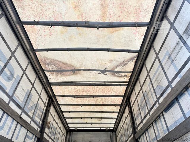 Wissellaadbak oplegger KÖGEL 745 BDF Brücke Edscha Schiebeplane InnenH 2,50m