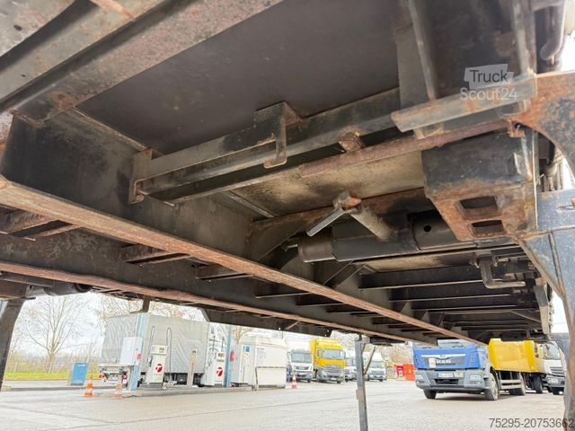 Swap body trailer KÖGEL 745 BDF Brücke Edscha Schiebeplane InnenH 2,50m