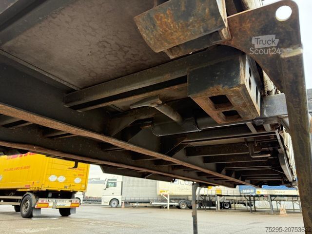 Swap body trailer KÖGEL 745 BDF Brücke Edscha Schiebeplane InnenH 2,50m