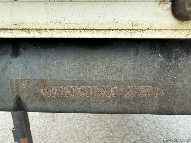 Swap body trailer KÖGEL 745 BDF Brücke Edscha Schiebeplane InnenH 2,50m