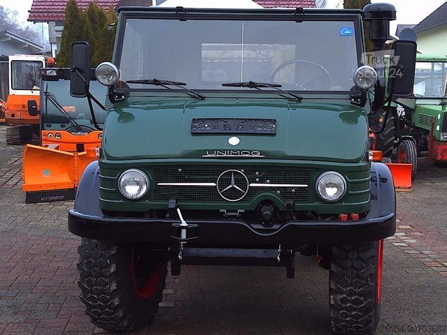 Opraapwagen UNIMOG 406 CABRIO / Pritsche