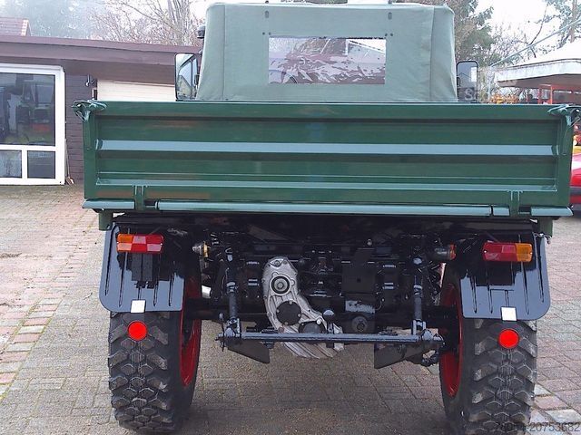 Opraapwagen UNIMOG 406 CABRIO / Pritsche