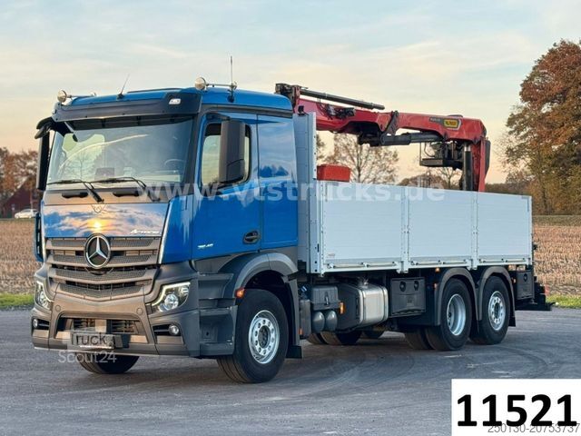Autolaadkraan MERCEDES-BENZ Actros 2545 MP5 6x2 Palfinger 23.001 Tec3