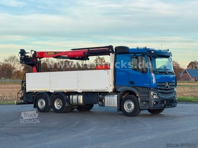 Autolaadkraan MERCEDES-BENZ Actros 2545 MP5 6x2 Palfinger 23.001 Tec3