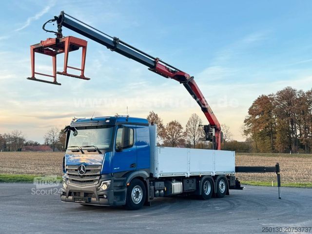 Autolaadkraan MERCEDES-BENZ Actros 2545 MP5 6x2 Palfinger 23.001 Tec3
