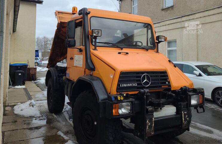 Veículo comercial - basculante Mercedes-Benz Unimog 418/10