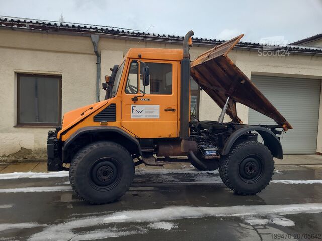 Veículo comercial - basculante Mercedes-Benz Unimog 418/10