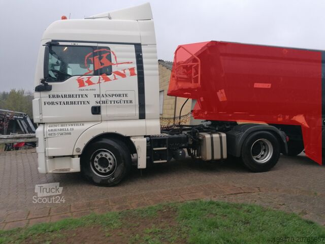 Trator MAN TGX 18.480 4x2 BLS WITH TIPPER HYDRAULIC AND GOOD TIRES