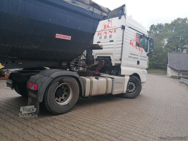 Trator MAN TGX 18.480 4x2 BLS WITH TIPPER HYDRAULIC AND GOOD TIRES