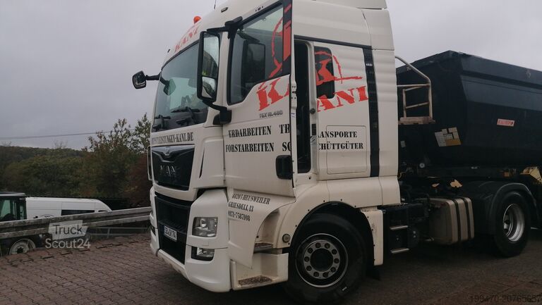 Trator MAN TGX 18.480 4x2 BLS WITH TIPPER HYDRAULIC AND GOOD TIRES