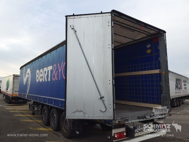 Semirremolque abierto con toldo Schmitz Cargobull Semitrailer Curtainsider Standard