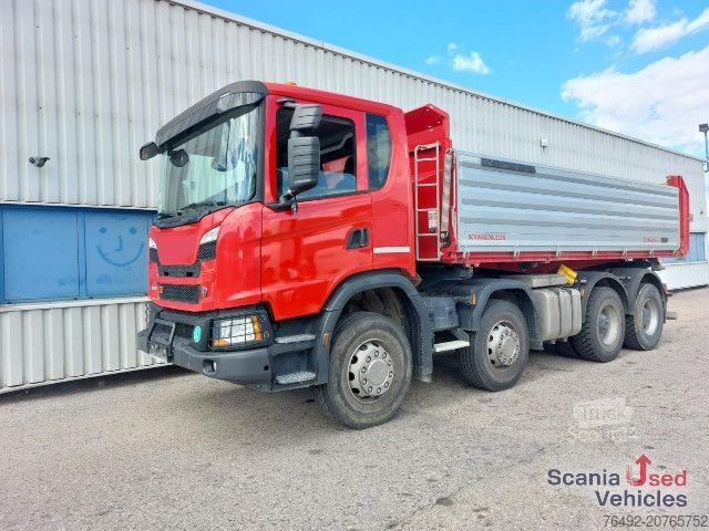 Üç taraflı damperli kamyon Scania G 410 B8x4HZ Dreiseitenkipper