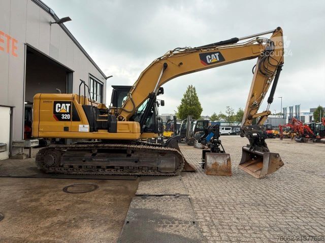 Excavadora de cadenas CATERPILLAR 320 Next Generation / CW 40