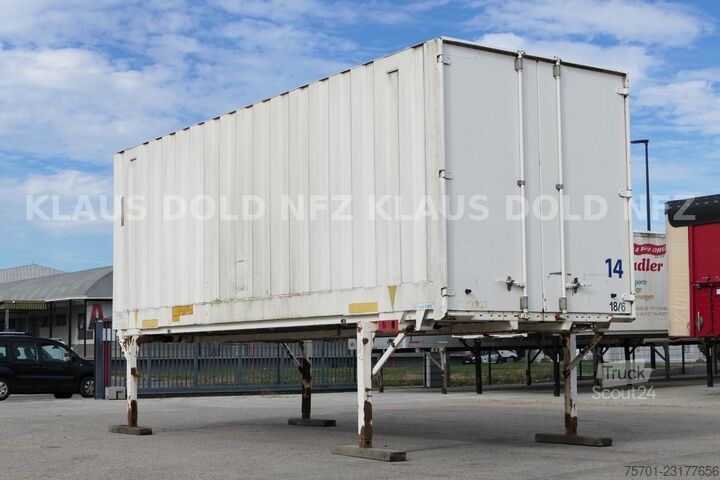 Rimorchio con telaio KRONE WK 7.3 BDF Wechselbrücke Koffer