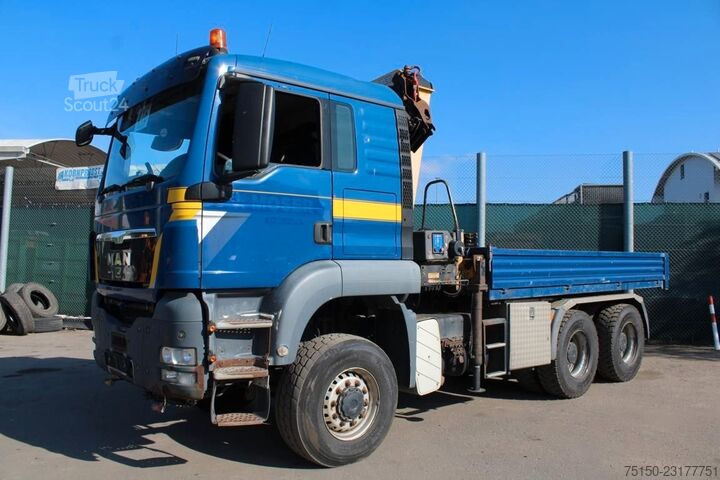 Schwerlast LKW/SZM MAN TGS 26.480 6x6 BLS ALLRAD KRAN HMF 2020K3 Nr 416