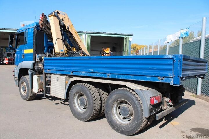 Schwerlast LKW/SZM MAN TGS 26.480 6x6 BLS ALLRAD KRAN HMF 2020K3 Nr 416
