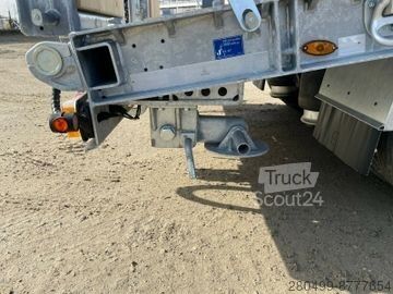 Lav læsser Humbaur Humbaur 3-Achser Tieflader Parabelfederung, LED+Zink+Warnp+3mPaket