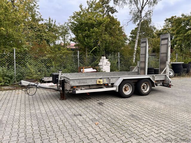 Rimorchio a pianale ribassato tt Tandemtieflader