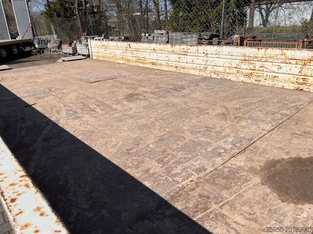 Rimorchio a pianale ribassato HIRTH TT Tandemtieflader