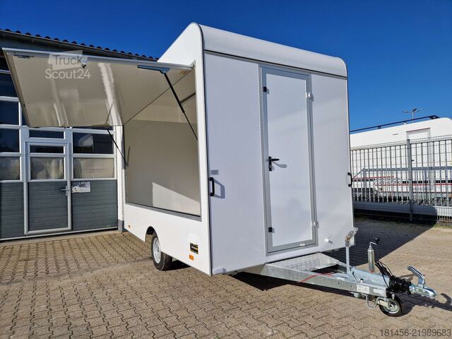 مقطورة بيع Other Aero retro glatte flächen 360cm Innenlänge Strom 230Volt Beleuchtung 1300kg
