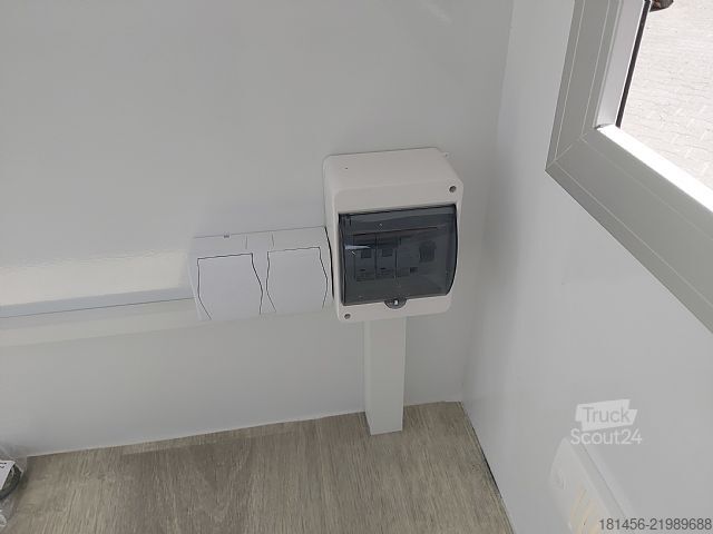Verkoopaanhanger trailershop Retro Compact 250cm innen Licht 230 V 1 Klappe Neu verfügbar
