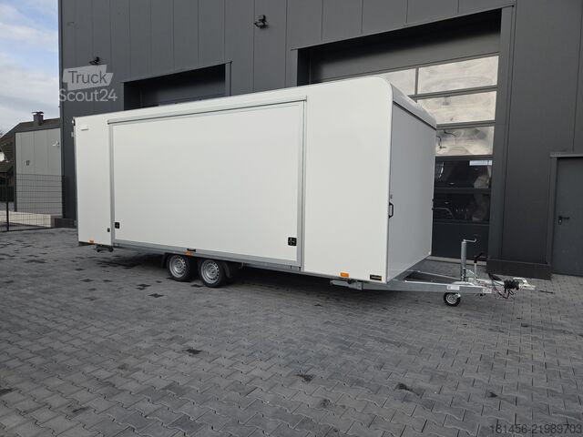 Remorque de vente trailershop Event Messe Verkauf Infostand verfügbar