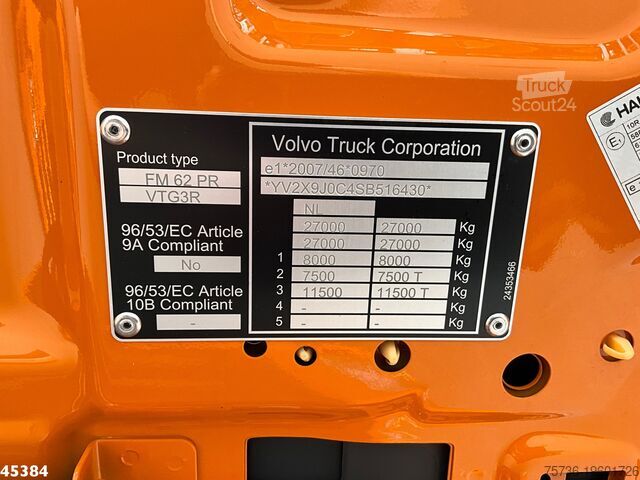 Vozilo za zbiranje odpadkov Volvo FM 330 Euro 6 Geesink 20m³