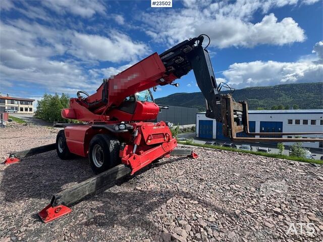 Gaffeltruck Manitou MRT 2150+ Rotating Telehandler – Jib, Pallet Forks