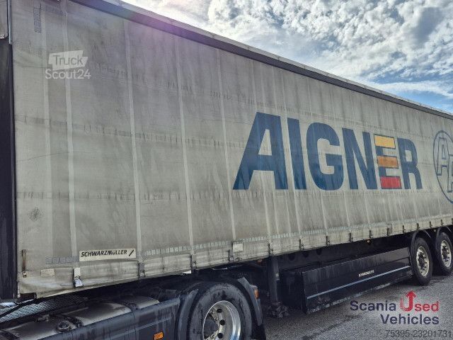 Open oplegger met zeil Schwarzmüller W-Serie Coil Mulde!!