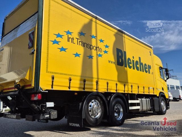 Camion plateau avec bâche Scania R450B6x2NB Pritsch PL LBW !!