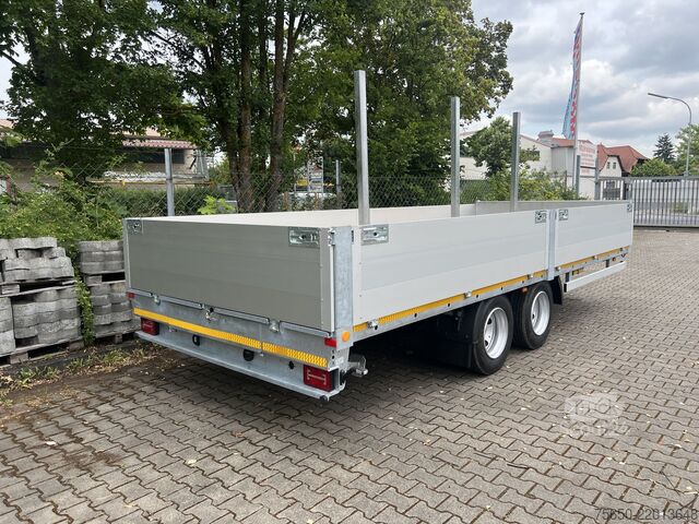 Odprta prikolica Möslein THT 14,4 G 7,20 L  14,4 t Tandem- Pritschenanhänger- Tieflader