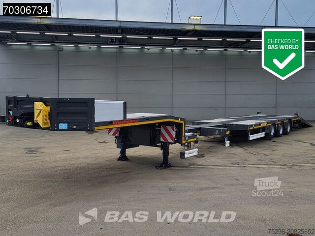 Nízký nakladač Kässbohrer LB3E NEW Steering+Lift Axle Extendable Ramps