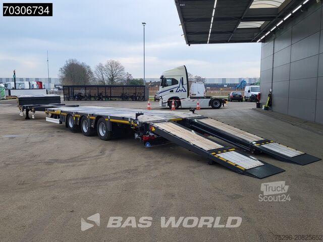 Nízký nakladač Kässbohrer LB3E NEW Steering+Lift Axle Extendable Ramps