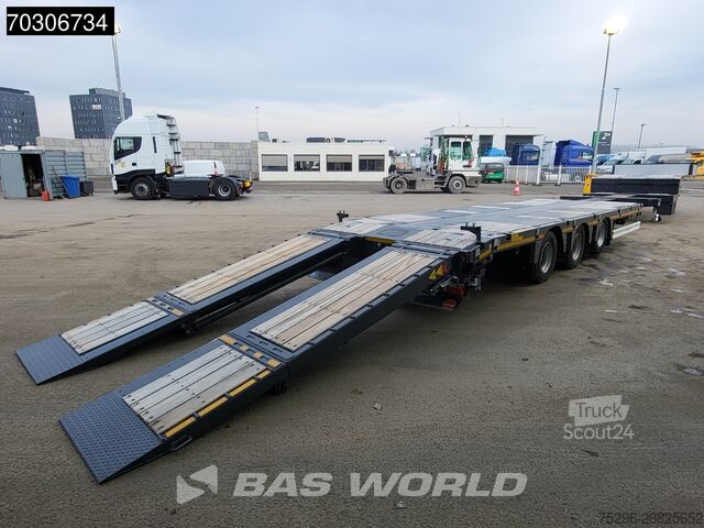 Nízký nakladač Kässbohrer LB3E NEW Steering+Lift Axle Extendable Ramps