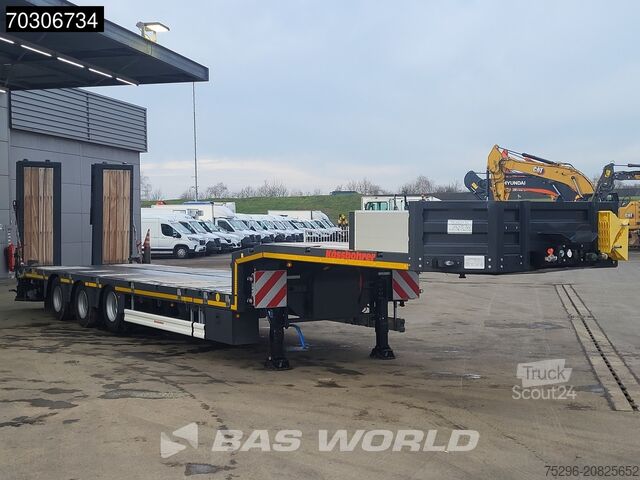 Nízký nakladač Kässbohrer LB3E NEW Steering+Lift Axle Extendable Ramps
