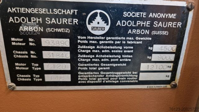 Autokar VOLVO Paket 1 x Saurer L4C + Volvo  B 10