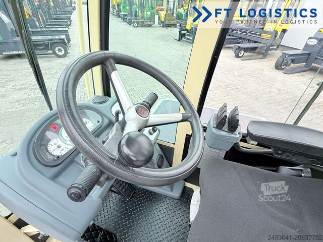 4-way forklift Hubtex S50D Diesel Triplex 6300 Free-lift